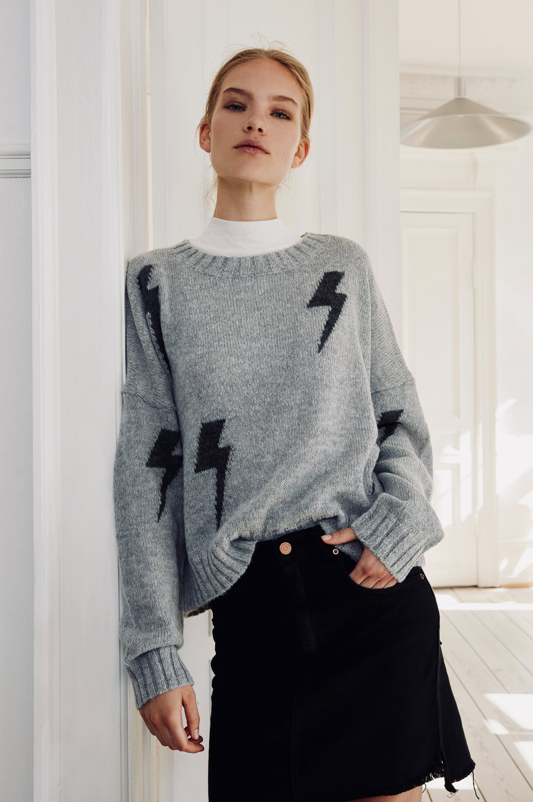 RAILS - Perci Heather Grey/ Charcoal Lightening
