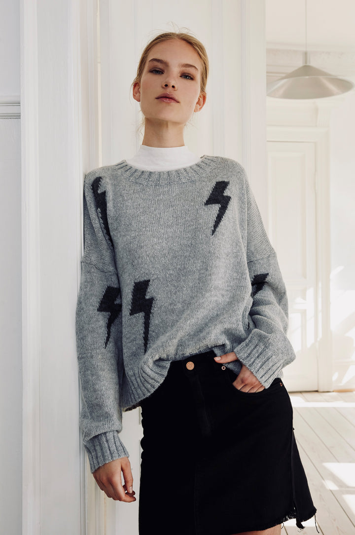 RAILS - Perci Heather Grey/ Charcoal Lightening