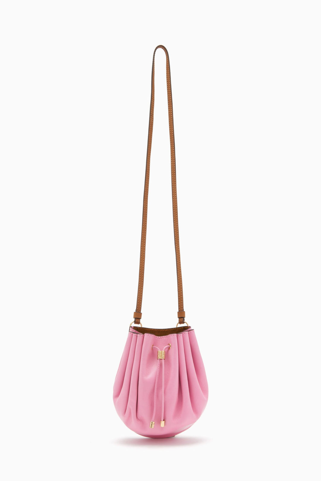 Ulla Johnson - Paloma Ruched Essential Pouch in Rosebloom