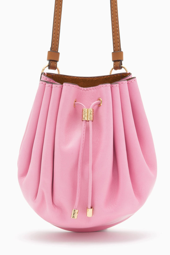 Ulla Johnson - Paloma Ruched Essential Pouch in Rosebloom