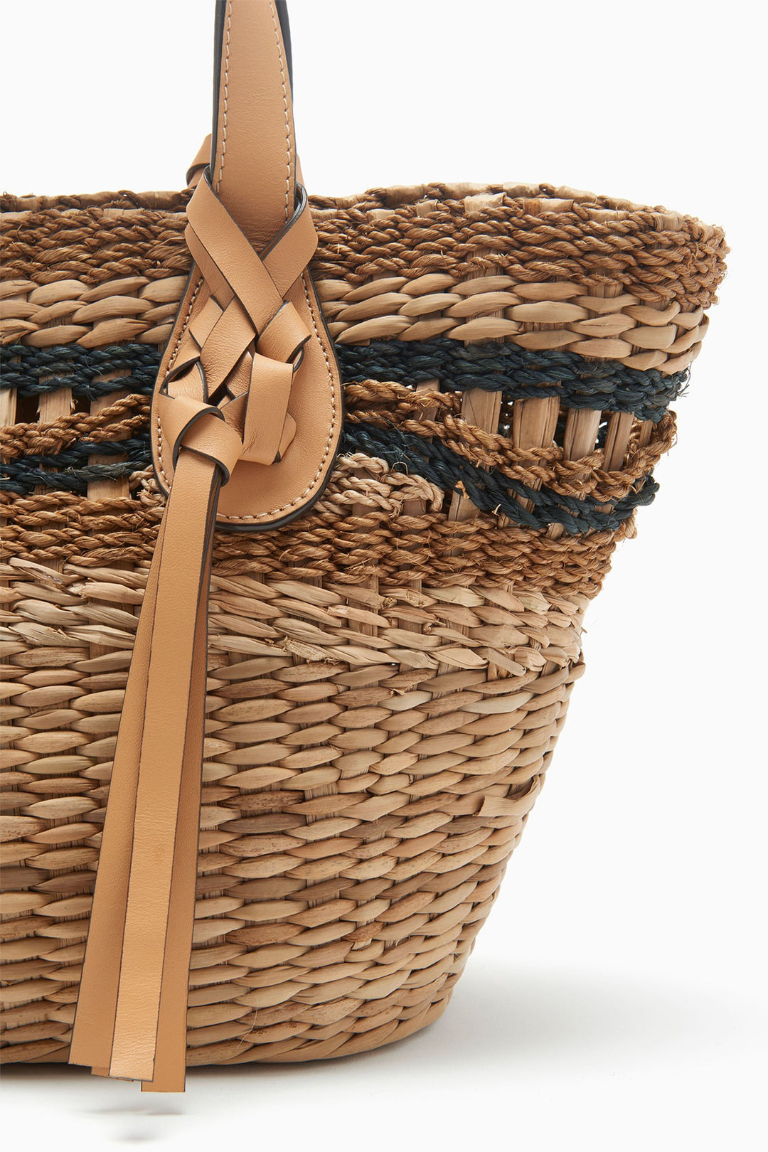 Ulla Johnson - Seaview Day Basket in Sand Stripe