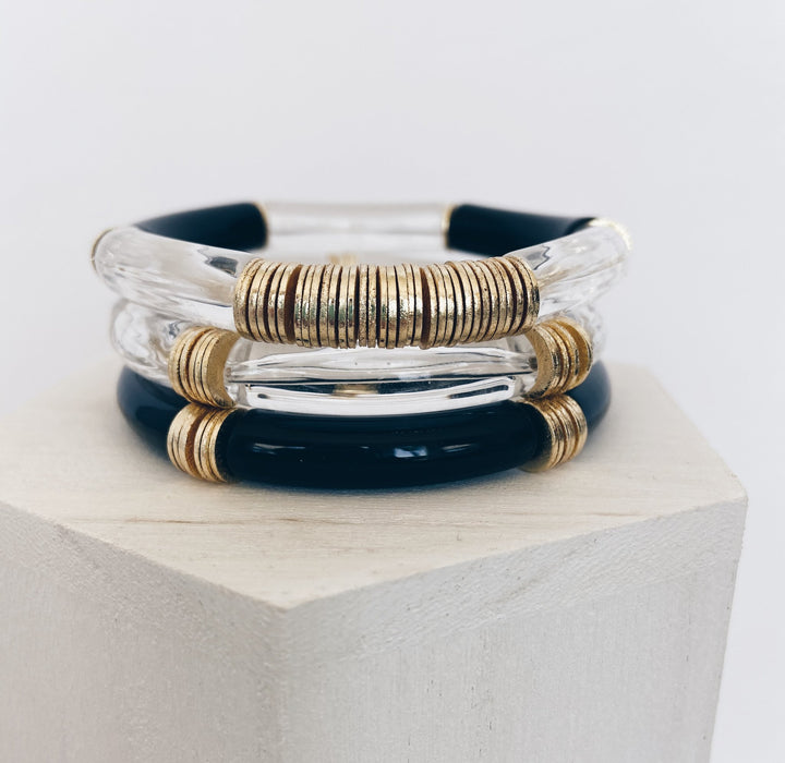 Mac and Ry - Laguna Beach Bracelet in Clear