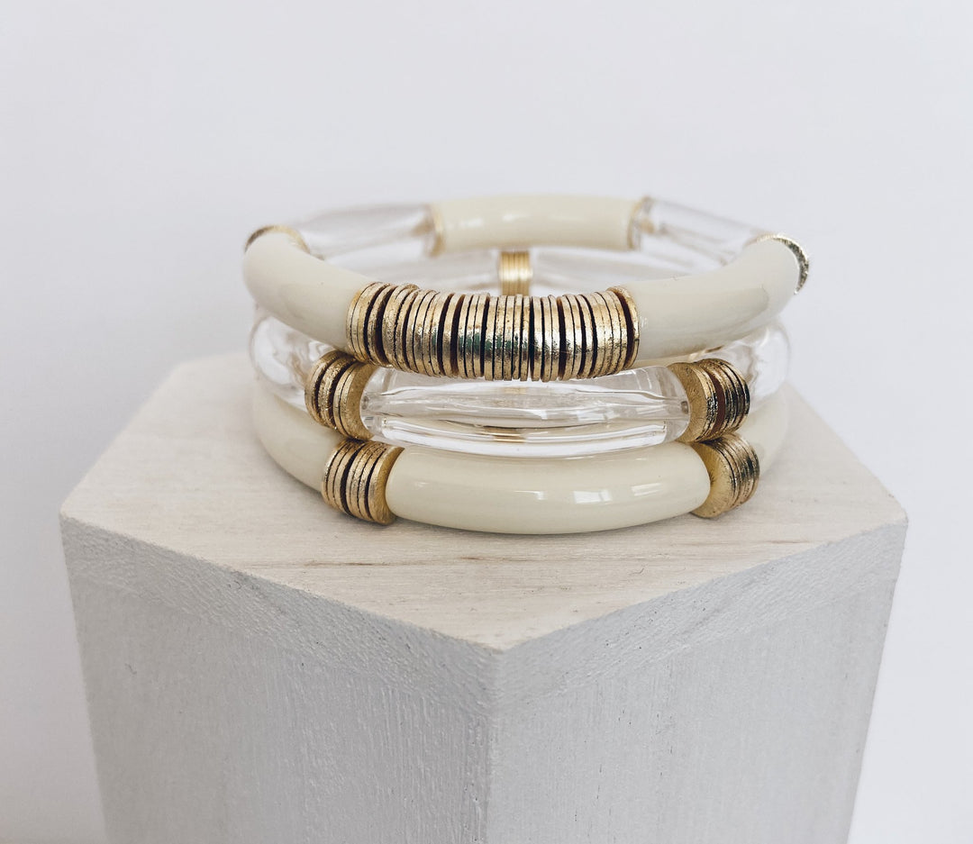 Mac and Ry - Laguna Beach Bracelet in Clear