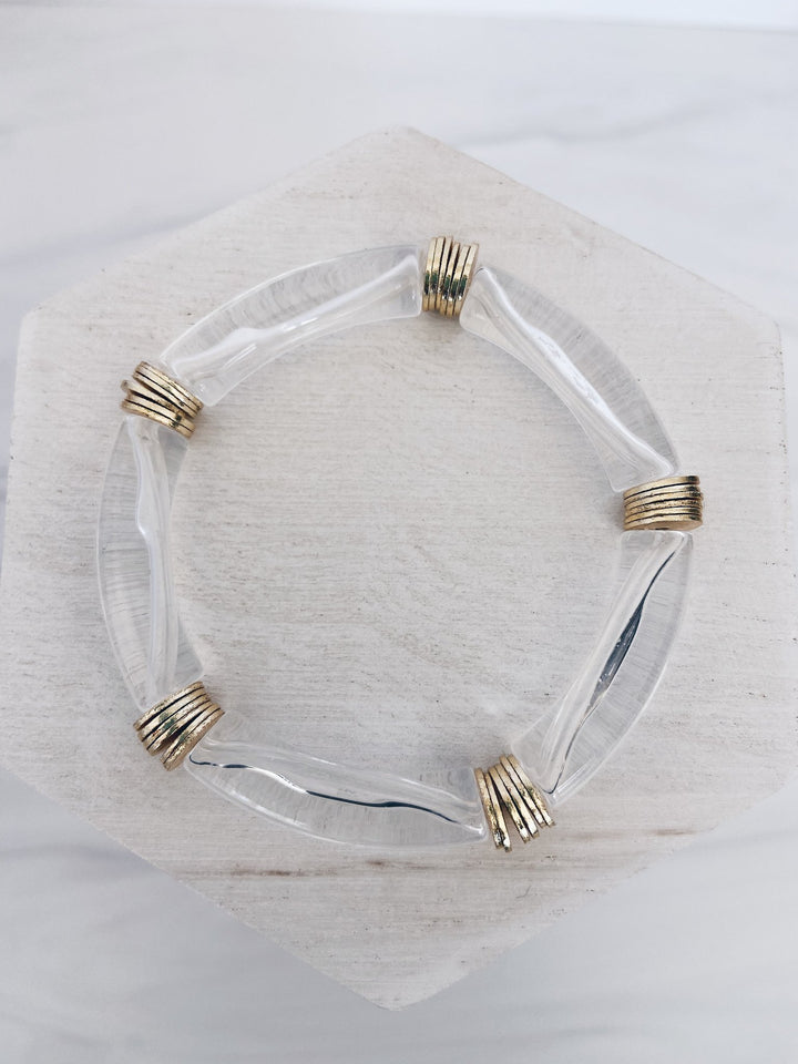 Mac and Ry - Laguna Beach Bracelet in Clear