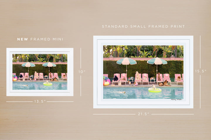 Gray Malin - Pool Day, The Beverly Hills Hotel Mini
