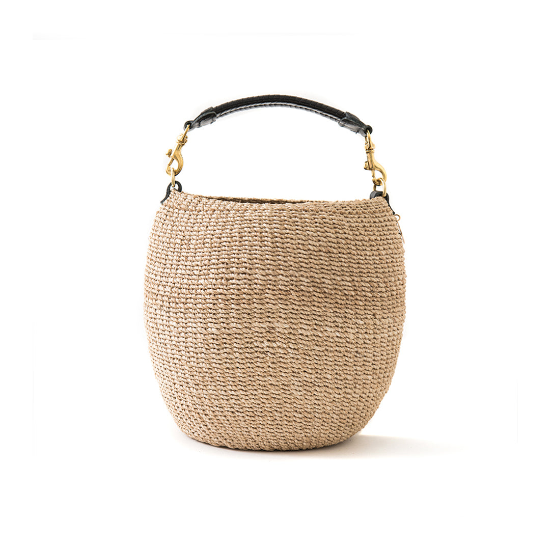 Clare V. - Pot de Miel in Cream Woven Accessories