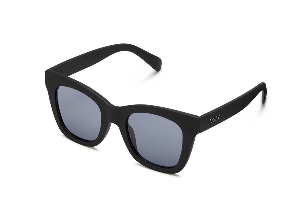 QUAY - After Hours Sunglasses in Black/Smoke Lens