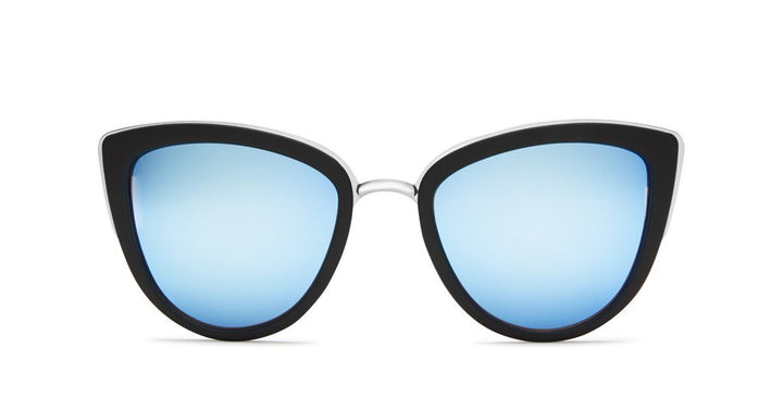 Quay - My Girl Black/Blue Mirror