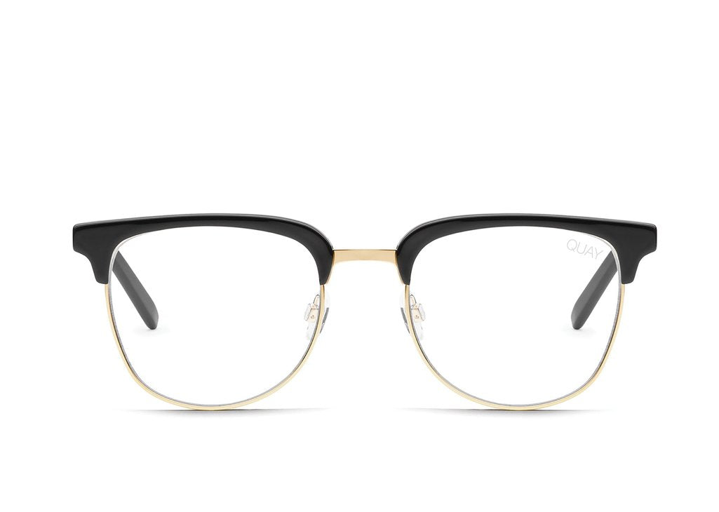 Quay - Evasive Blue Blockers - Black/Blue Blockers