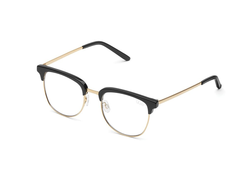 Quay - Evasive Blue Blockers - Black/Blue Blockers