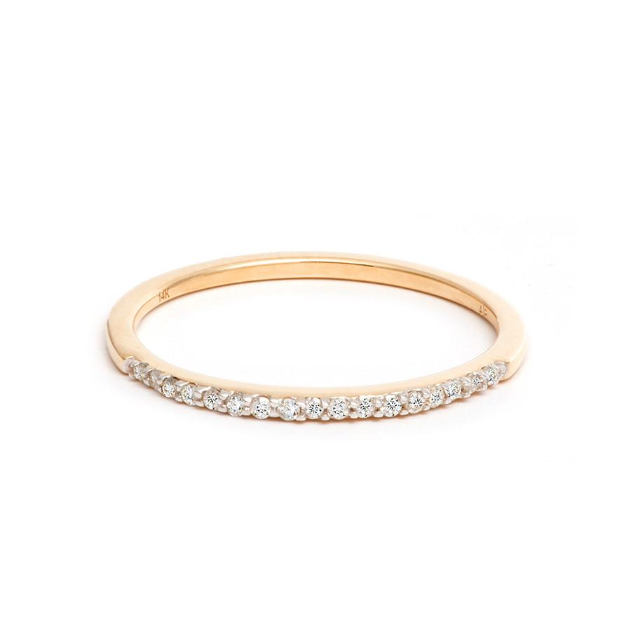 Adina - Pave Band Ring