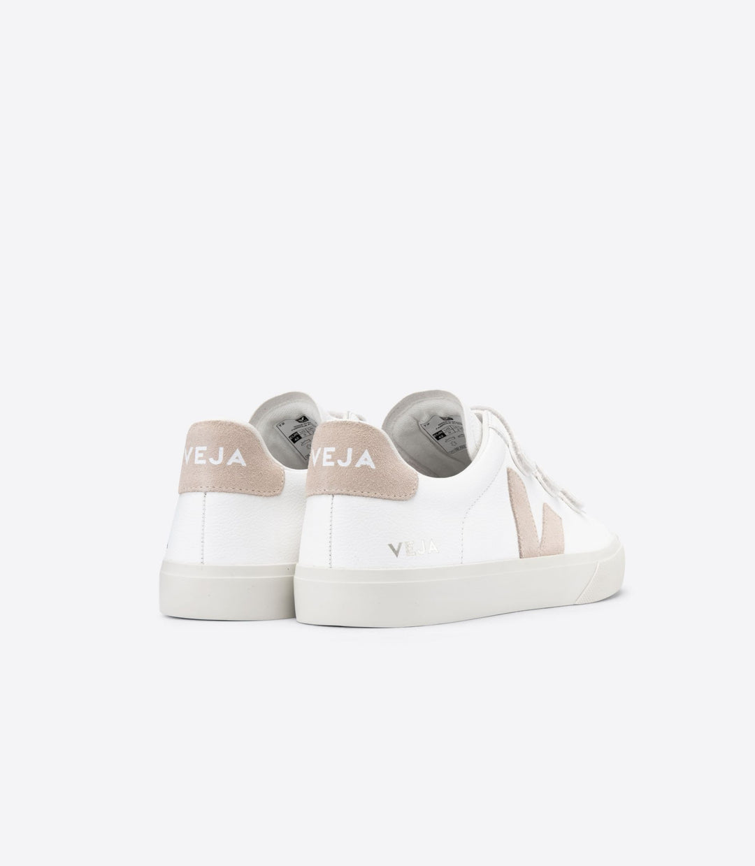 Veja - Recife Logo Chromefree Leather in Extra White Sable Shoes