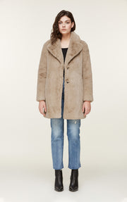 Soia & Kyo - Renada Faux Fur Coat in Honey