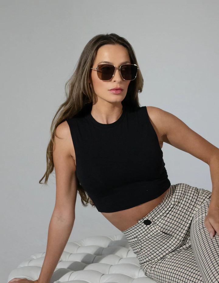 Otra Eyewear - Rita in Gold/Brown