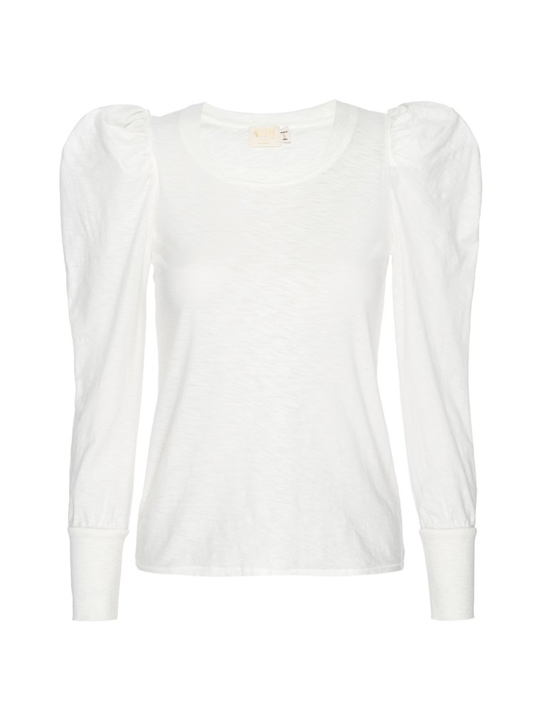 Nation LTD - Romy Modest Tee in Off White