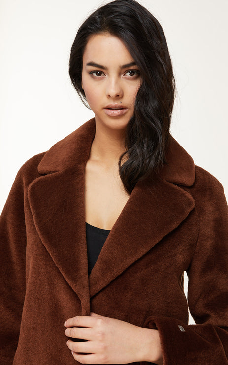 Soia Kyo Rubina Wool Coat in Autumn