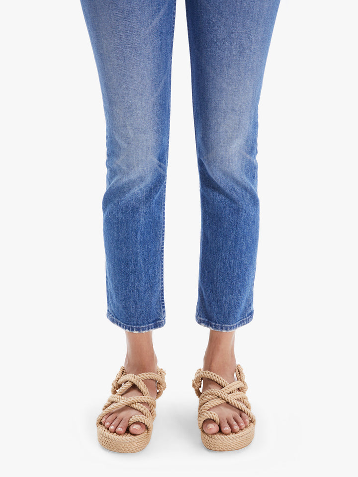 Mother - High Waisted Rider Ankle in Running with Scissors