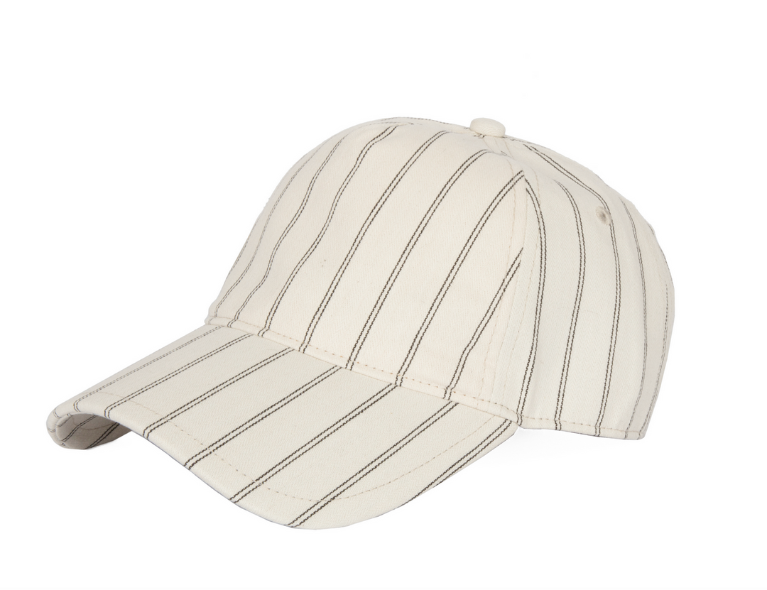 Rag & Bone - Marilyn Baseball Cap - Ivory Stripe
