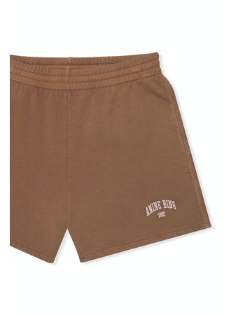 Anine Bing - Evan Sweat Short in Camel Shorts