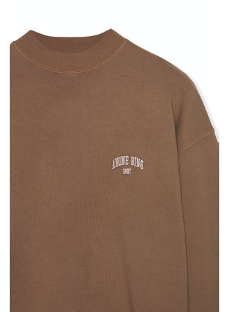 Anine Bing - Phoenix Sweatshirt in Camel Sweatshirts