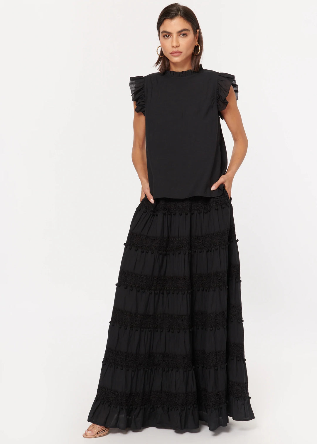 Cami NYC - Ulla top in Black