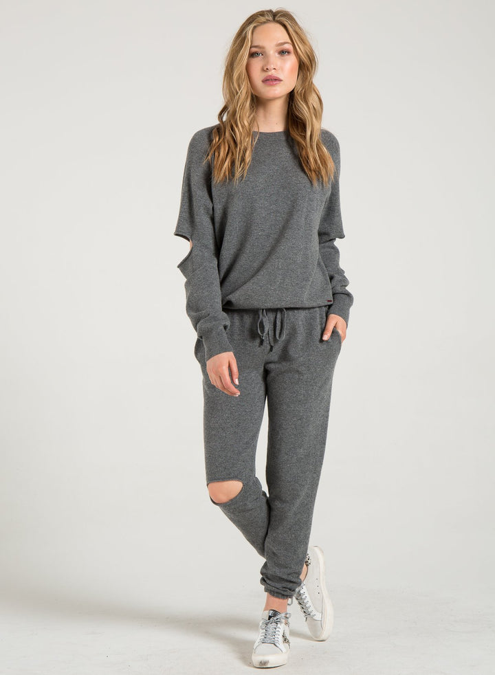 PHILANTHROPY- Joelle-Sweater Heather Grey