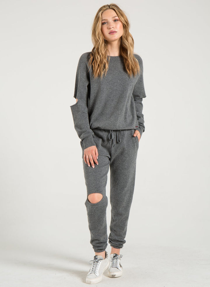 PHILANTHROPY- Joelle-Sweater Heather Grey