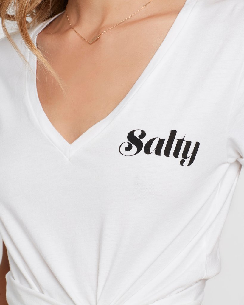 L Space - Salty Tee in White