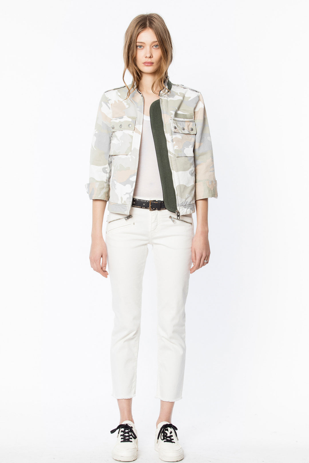 Zadig & Voltaire - Kavy Camou Jacket Sable