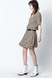 Zadig & Voltaire - Russel Print Dress in Naturel