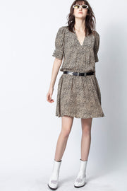 Zadig & Voltaire - Russel Print Dress in Naturel