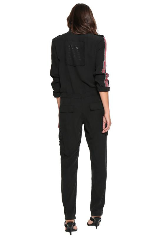 DANANG - The Weekender Jumpsuit in Caviar