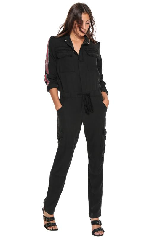 DANANG - The Weekender Jumpsuit in Caviar