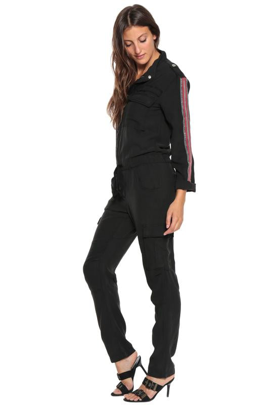 DANANG - The Weekender Jumpsuit in Caviar