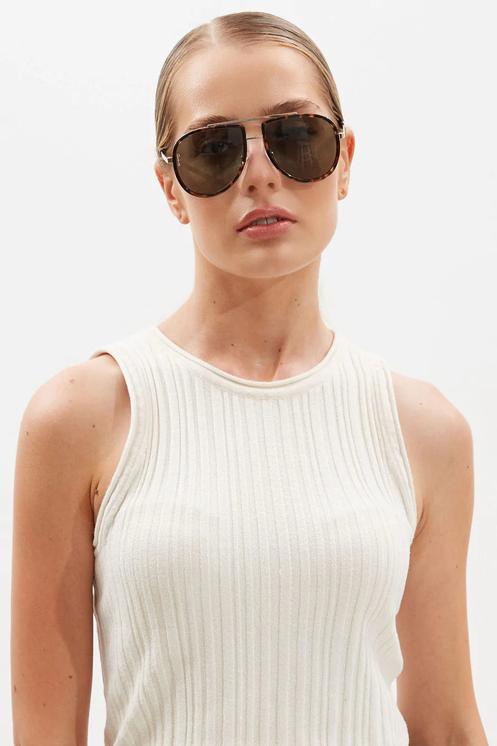 Otra Eyewear - Sky in Gold Tort