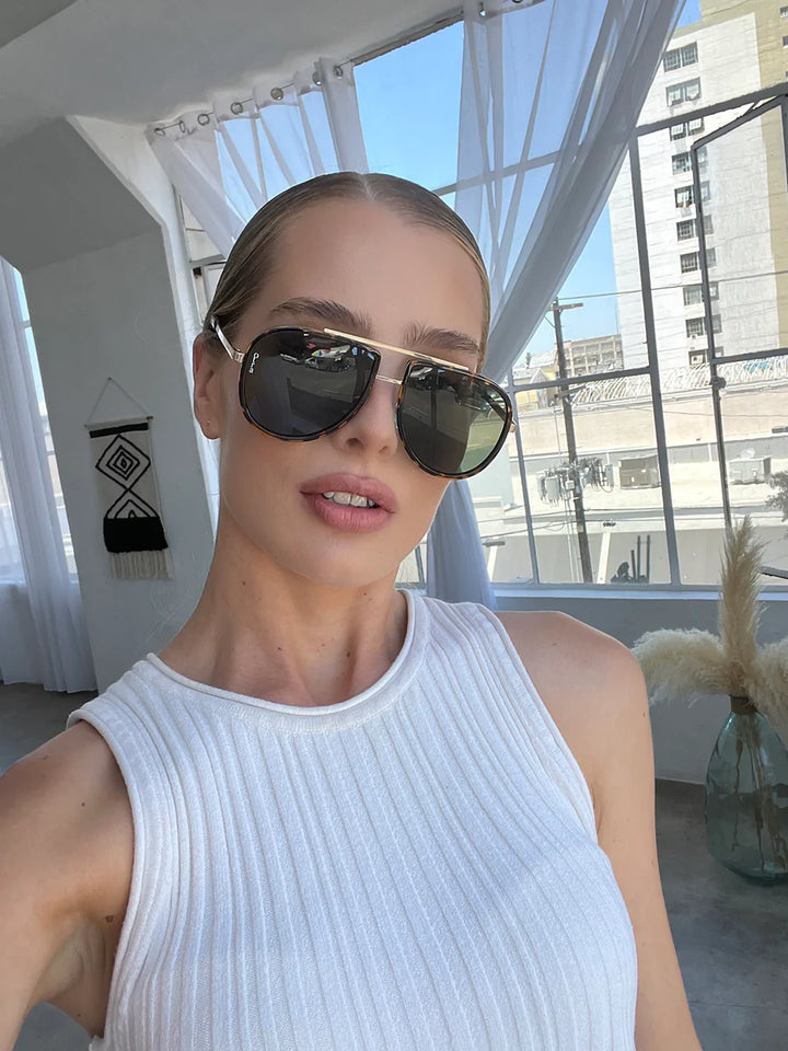 Otra Eyewear - Sky in Gold Tort