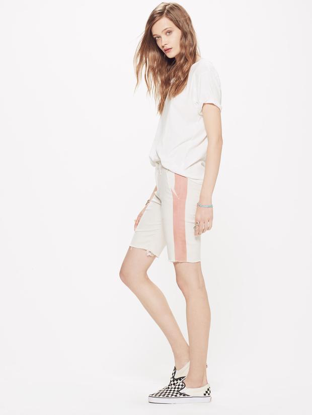 MOTHER - The Vagabond Prep Fray Short Ivory