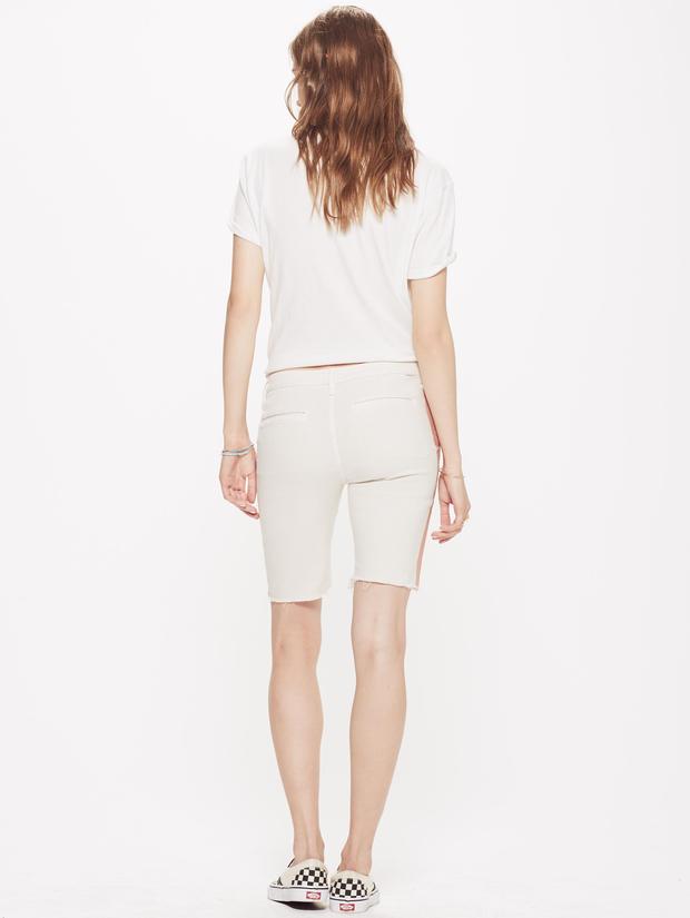 MOTHER - The Vagabond Prep Fray Short Ivory