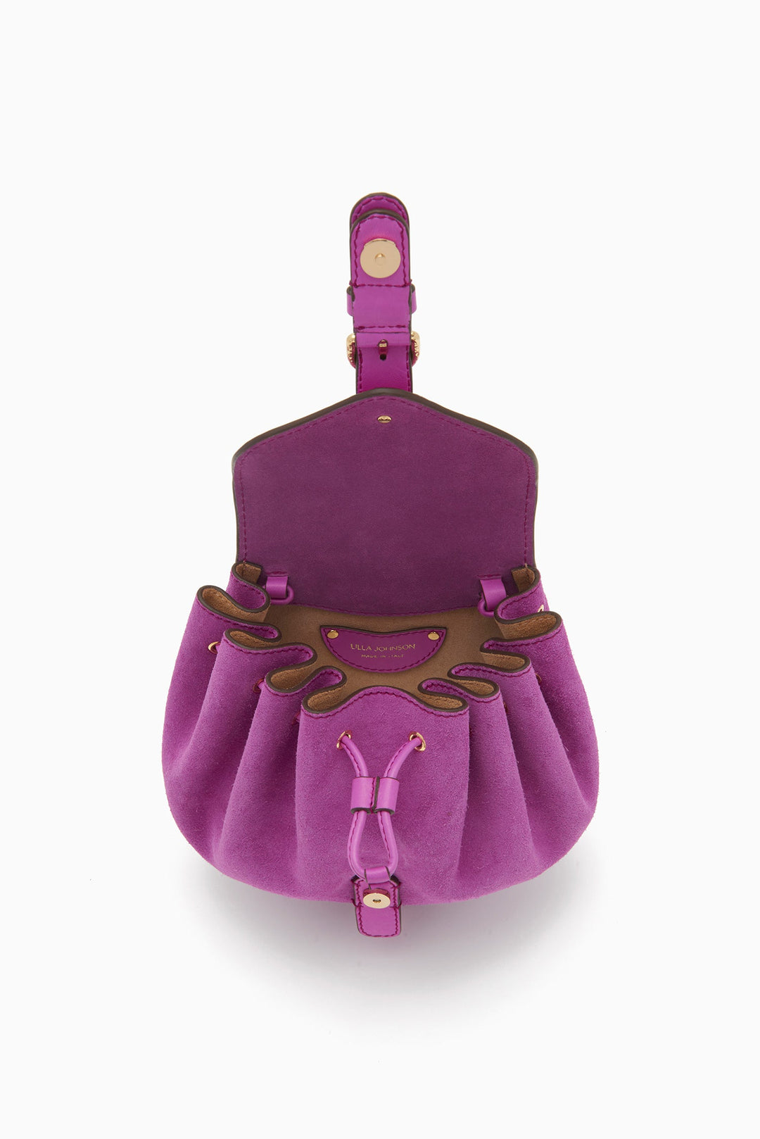 Ulla Johnson - Paloma Ruched Crossbody in Orchid