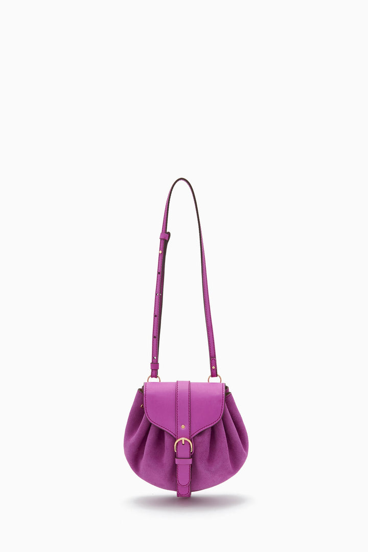 Ulla Johnson - Paloma Ruched Crossbody in Orchid