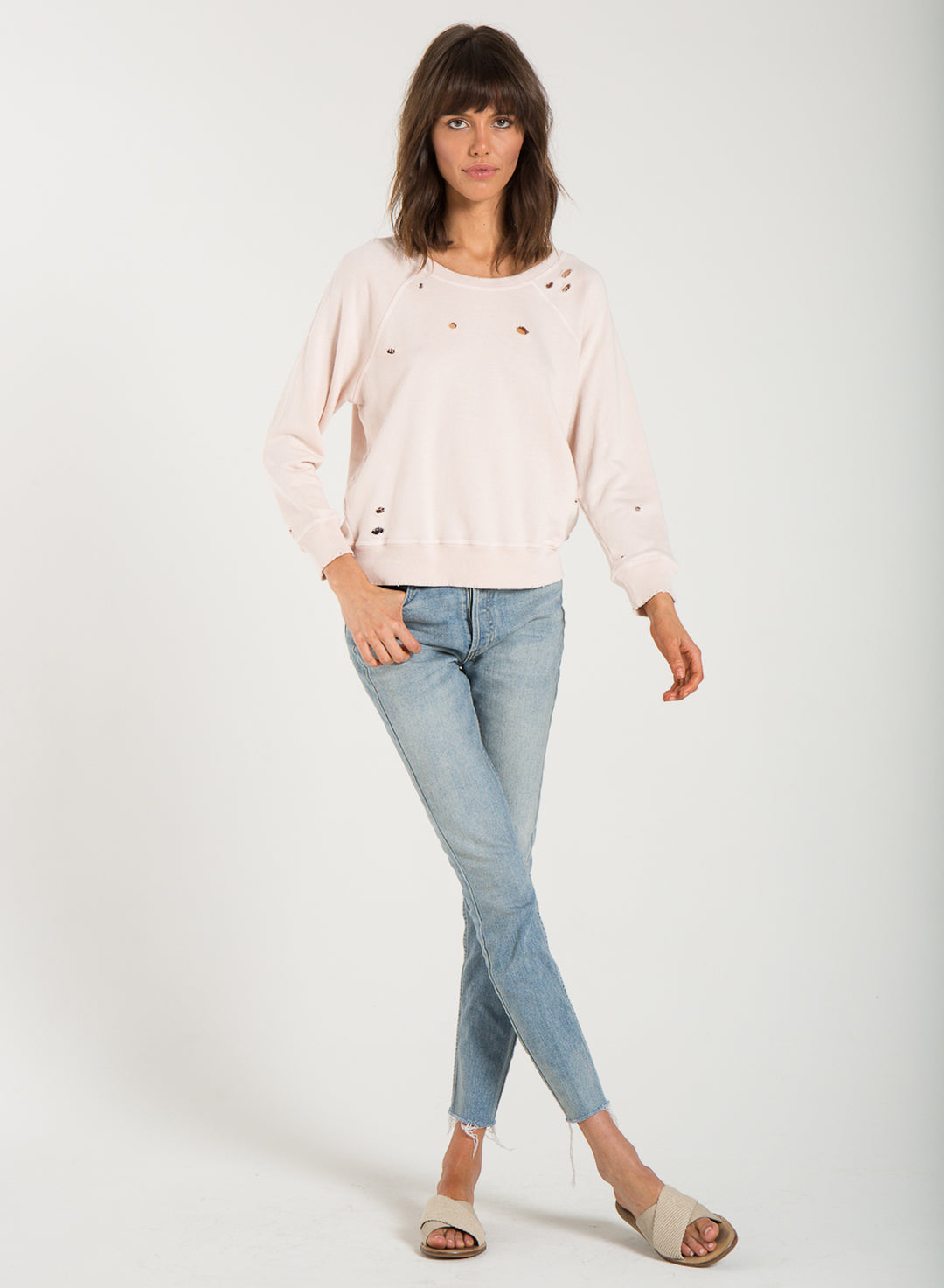 n:Philanthropy - Gayla Sweatshirt in Petal