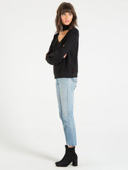 n:Philanthropy - Bae Sweatshirt Black Cat