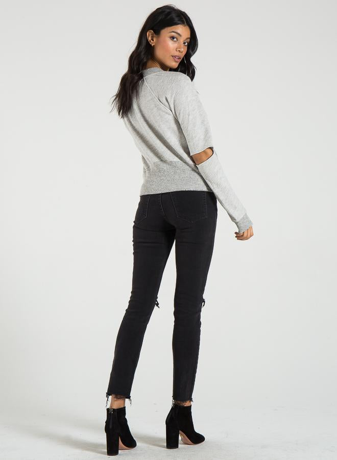 PHILANTHROPY- Kash Bomber Heather Grey
