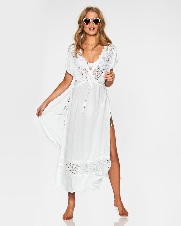 L Space - Sunset Cover Up in White