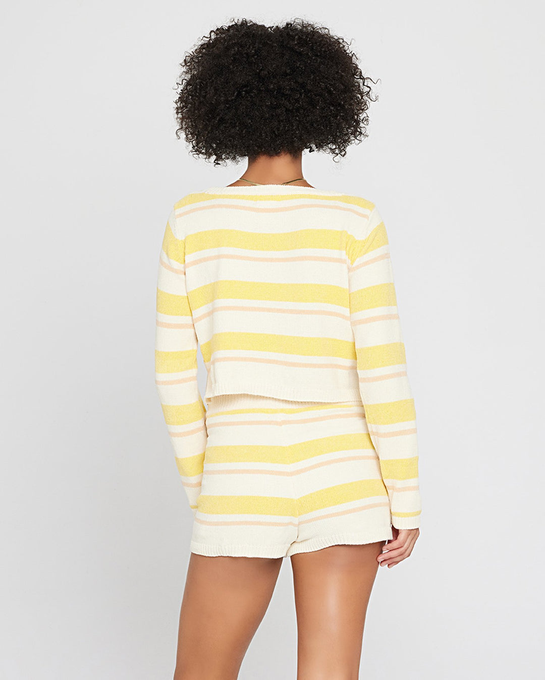 L*Space - Sun Seeker Short in Sunshine Stripe