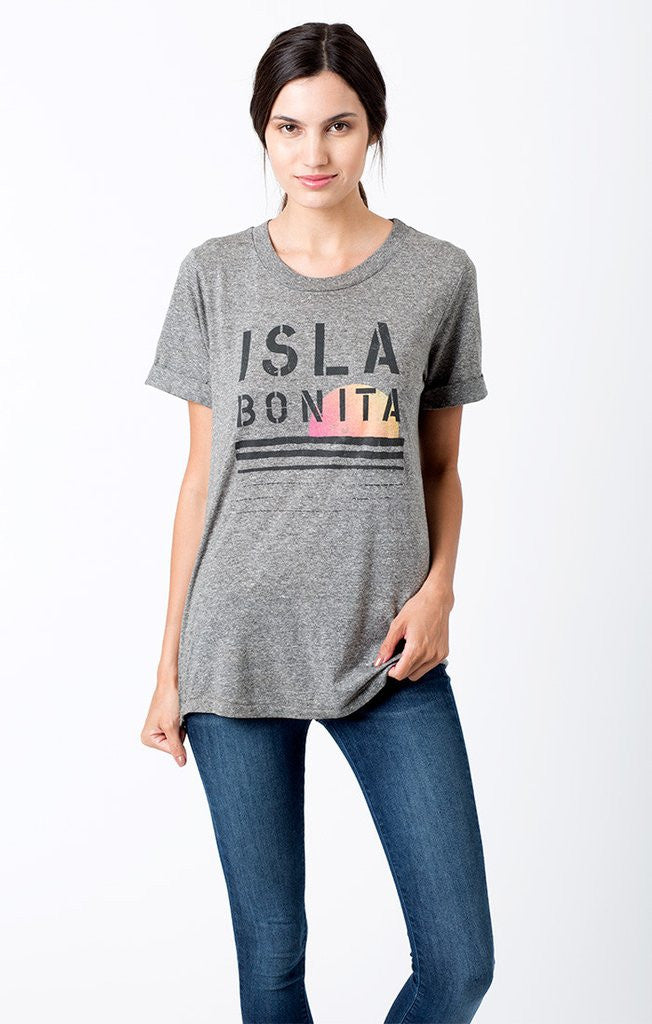 Sol Angeles - Isla Bonita Rolled Sleeve Crew