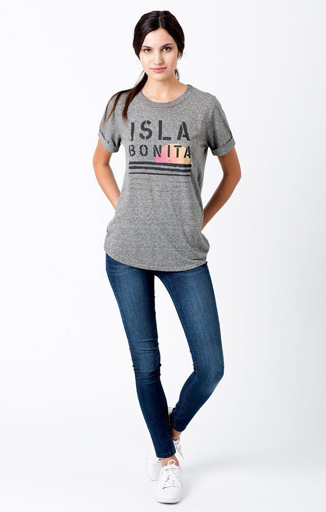 Sol Angeles - Isla Bonita Rolled Sleeve Crew
