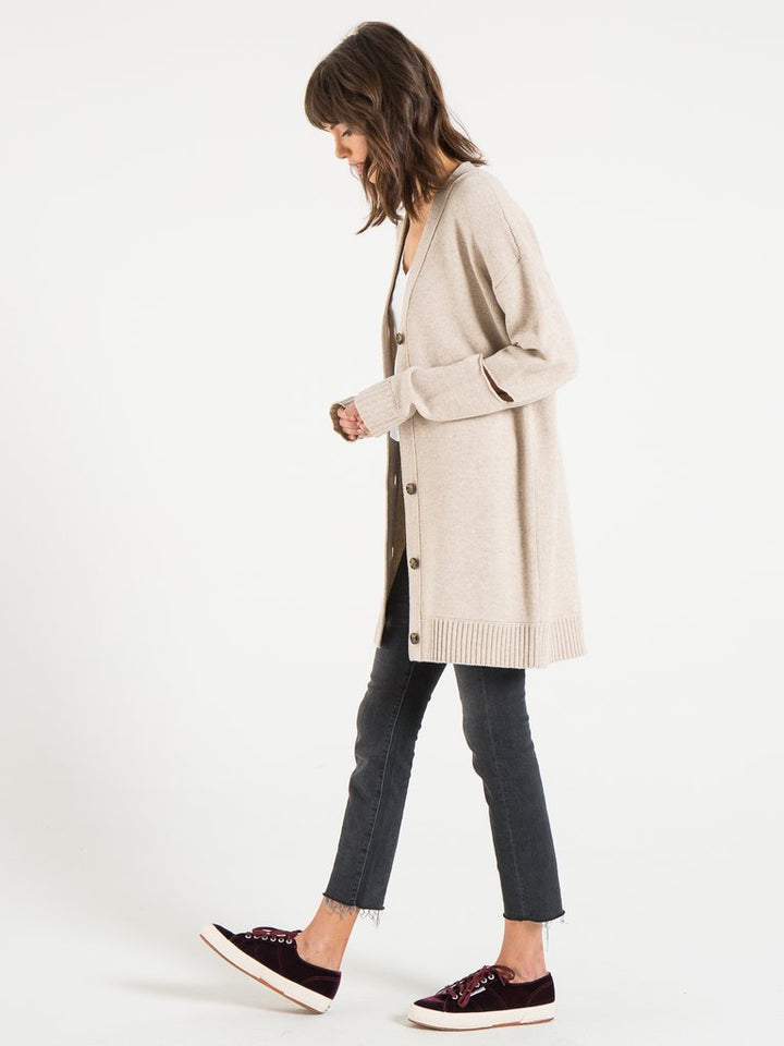 n:Philanthropy - Bryant Cardigan in Ecru