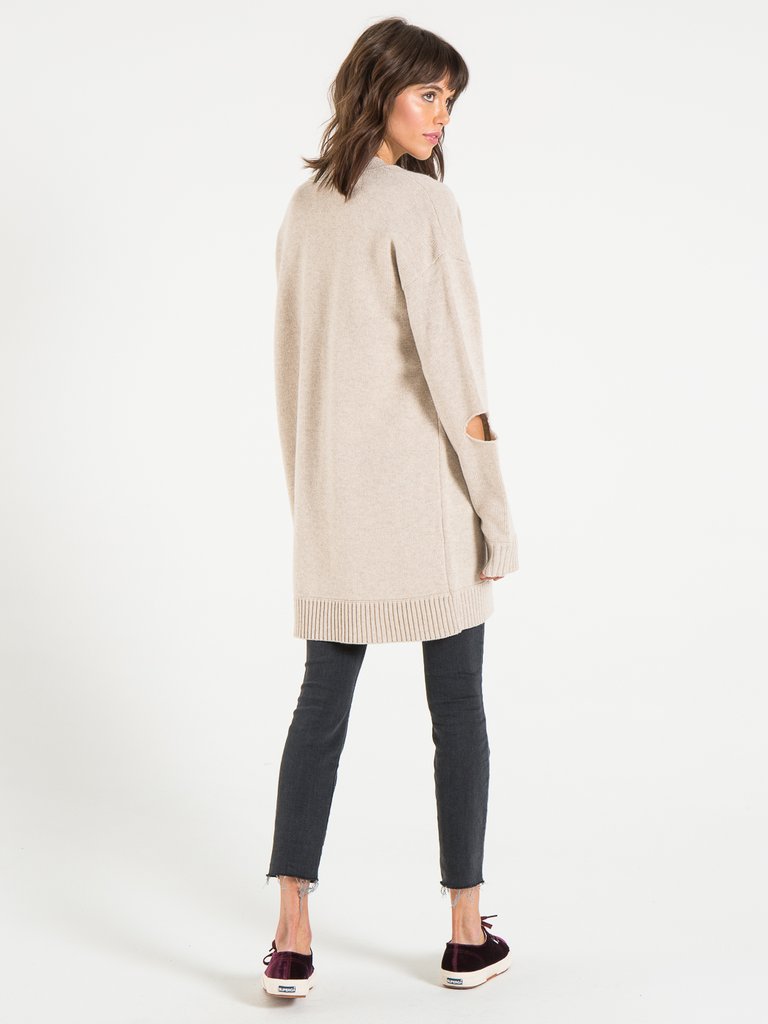 n:Philanthropy - Bryant Cardigan in Ecru