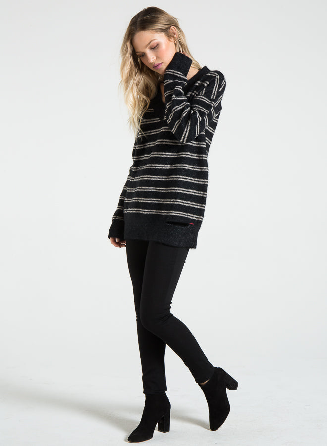 PHILANTHROPY- Dune-Sweater Black